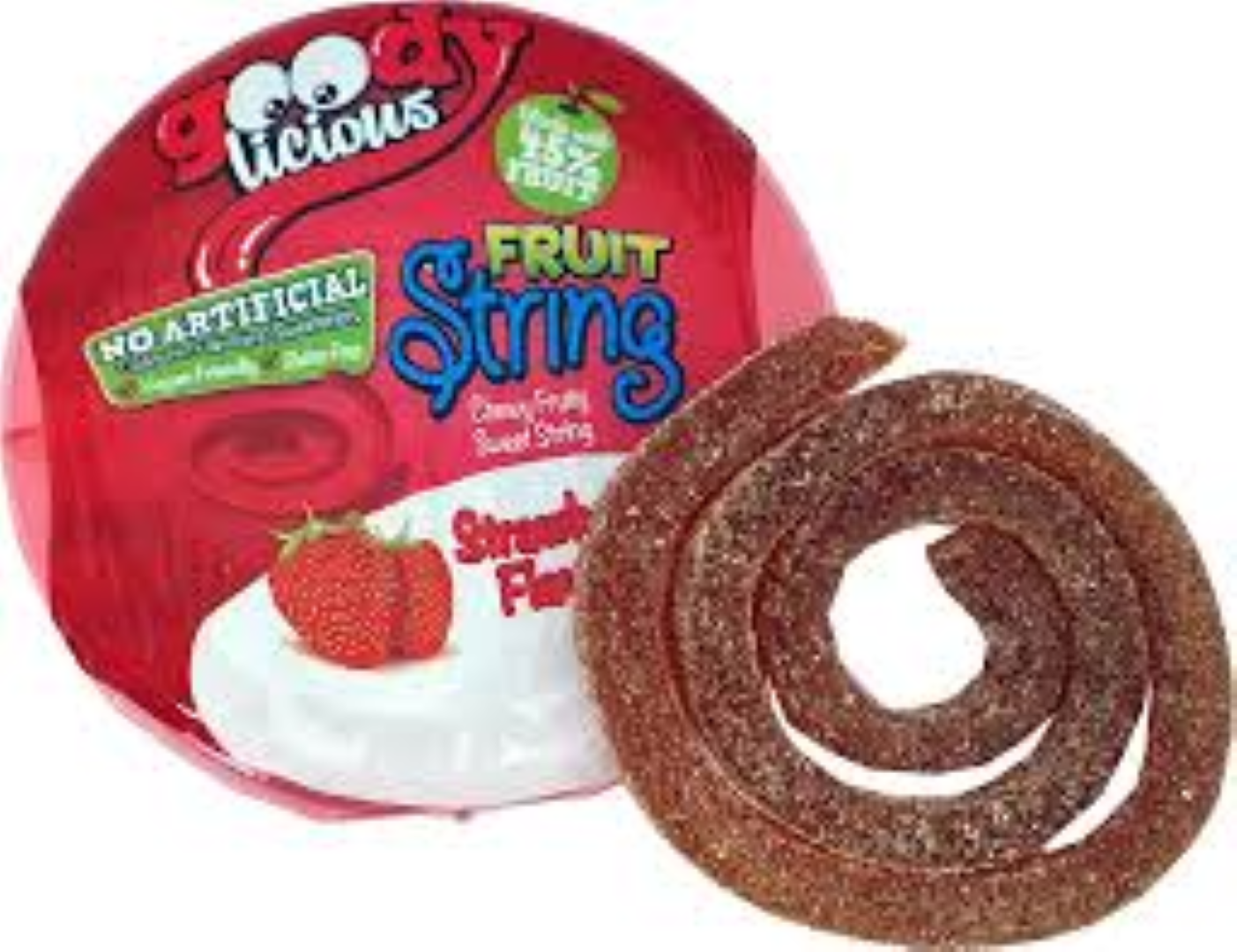 GOODYLICIOUS FRUIT STRING STRAWBERRY 38G